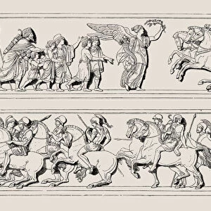 Parts of the Alexander campaign, by Albert Bertel Thorvaldsen