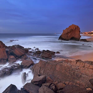 Rock Formation in Santa cruz beach, Portugal