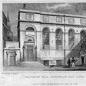Stationers Hall, Stationers Ball Court, London
