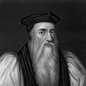 Thomas Cranmer, leader of the english Reformation