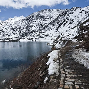 Tsongmo Lake in Sikkim