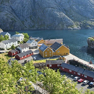 UNESCO preserved fishing village of Nusfjord