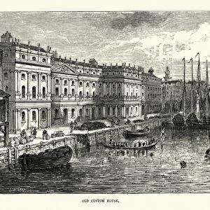 Victorian London - The Custom House