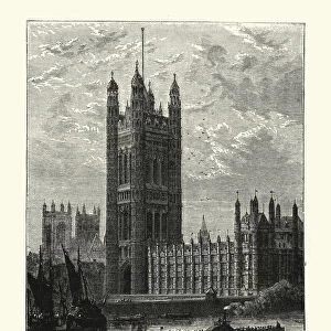 Victorian London - Victoria Tower, Houses of Parliament