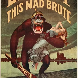 World War I recruitment poster