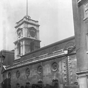 Church of St Olave, Tooley Street, London Bridge. One of the doomed city churches
