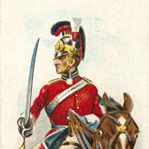 1813, Time of Battle of Waterloo (chromolitho)