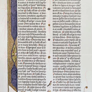 The 36-line Bible, printed by Gutenberg (vellum)