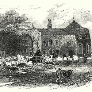 The Abbey of Bury St Edmunds (engraving)