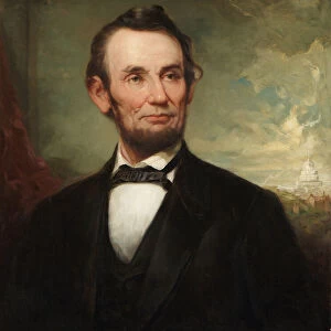 Abraham Lincoln (oil on canvas)