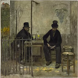 The Absinthe Drinkers (Les Declasses), 1881 (oil on canvas)