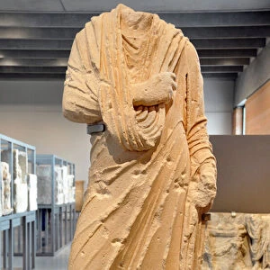Acephalous statue of a Roman togatus, 1st century (sculpture)