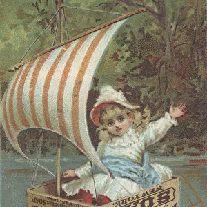Advertisement for Babbitts Best Soap, c. 1880 (colour litho)