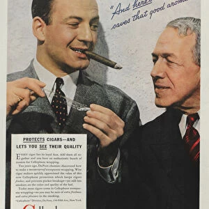 Advertisement for DuPont Cellophane, 1937 (colour litho)