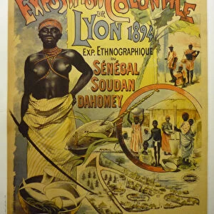 Advert for the Exposition de Lyon, 1894 (litho)