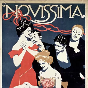 Advertising poster for Novissima, Arts and letters magazine, c. 1920