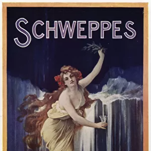 Advertisement for Schweppes Table Waters (colour litho)