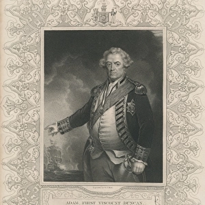 Adam Duncan, 1st Viscount Duncan of Camperdown (engraving)
