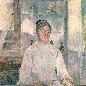 Adele Tapie de Celeyran (1840-1930) Countess of Toulouse-Lautrec-Monfa, 1881 (oil