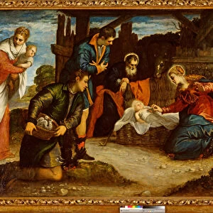 The Adoration of the Shepherds, 1540s (oil on canvas)