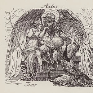 Aeolus and Juno (litho)
