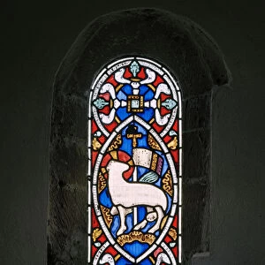 Agnus Dei, The Lamb Of God, 1849 (stained glass)