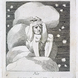 Air, plate 6 from For Children. The Gates of Paradise, 1793 (engraving)