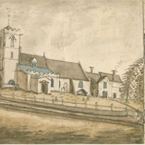 Aldridge Church: water colour painting, nd [1762-1802] (painting)