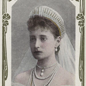 Alexandra, Imperatrice de Russie (coloured photo)