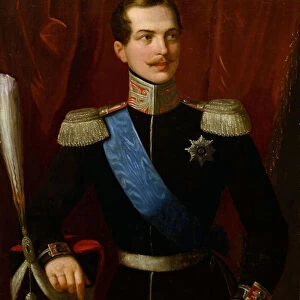 Alexandre II (empereur de Russie) - Portrait of the Crown prince Alexander Nikolayevich