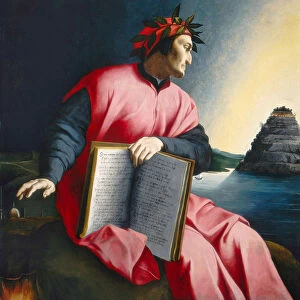 Allegorical Portrait of Dante, late 16th century (oil on panel)