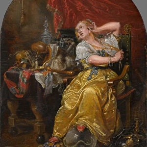 An Allegory of Vanity, 1651 (oil on oak panel)