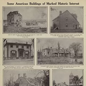 Some American buildings of marked historic interest (b / w photo)