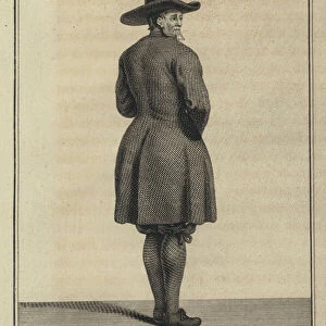 Anabaptist from East Frisia (engraving)