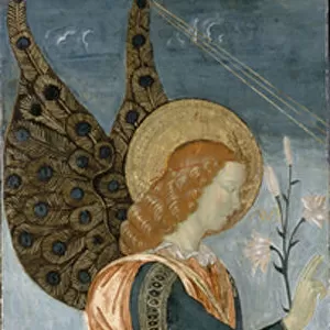 Angel of the Annunciation, c. 1500 (tempera on poplar wood)
