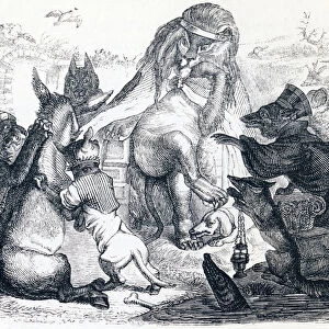 Animals sick of plague (les animaux malades de la peste) - Fables by La Fontaine