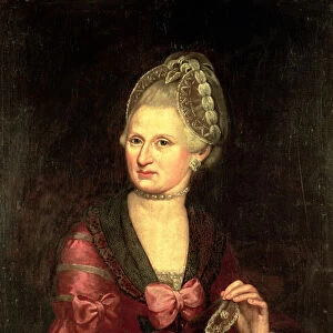 Anna Maria Mozart, nee Pertl, mother of Wolfgang Amadeus Mozart, 1775