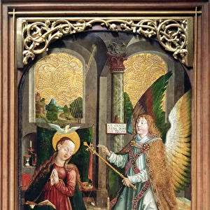 The Annunciation, 1517 (tempera on board)