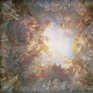 The Apotheosis of Hercules, from the ceiling of The Salon of Hercules