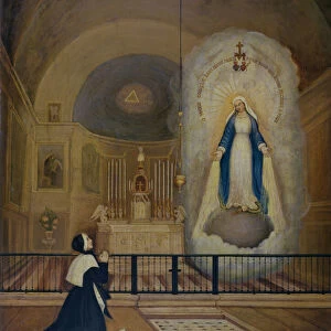 Apparition of the Virgin to St. Catherine Laboure (1806-76) 31st July 1830