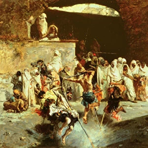 Arab Fantasia, 1866-67 (oil on canvas)
