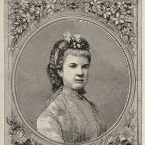 The Archduchess Gisela, Eldest Daughter of HIM the Emperor of Austria (engraving)
