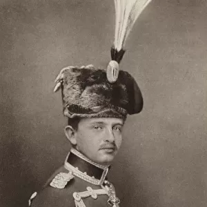 Archduke Karl Franz Joseph (b / w photo)