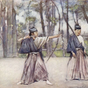 Archers (colour litho)