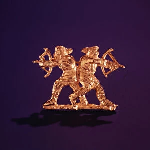 Two archers (gold)