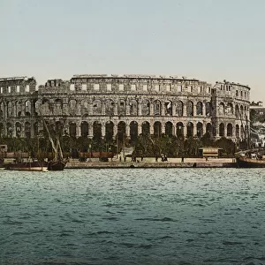 Arena del Mare, Pola, c. 1900 (photomechanical print)