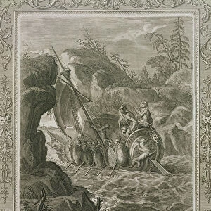 The Argonauts Pass the Symplegades (engraving)