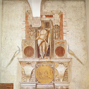 Argus Panoptes, in the Rocchetta (fresco)