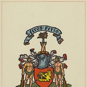 The Armorial Bearings of Chisholm Gooden-Chisholm, "The Chisholm"(colour litho)