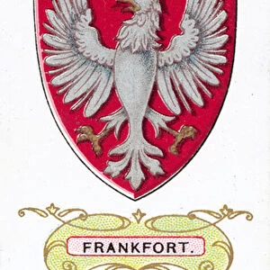 Arms of Frankfort (chromolitho)